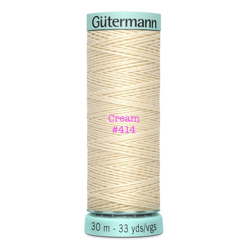 Gutermann 15wt Top Stitch Silk Thread- 33 YDS
