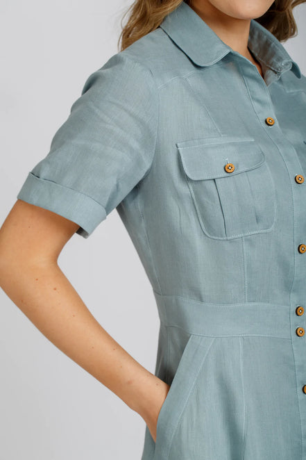 Matilda Shirt Dress-Megan Nielsen Paper Pattern