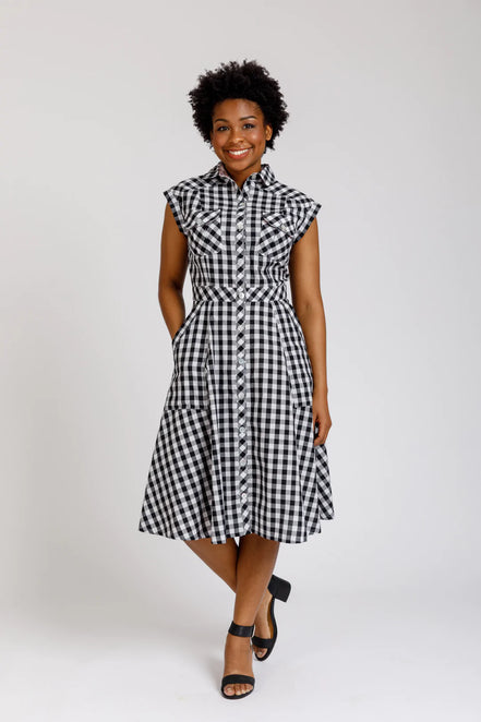 Matilda Shirt Dress-Megan Nielsen Paper Pattern