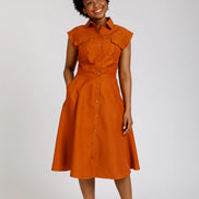 Matilda Shirt Dress-Megan Nielsen Paper Pattern