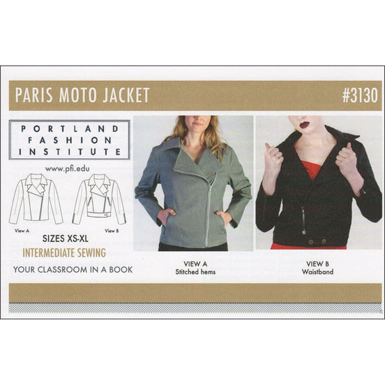 Paris Moto Jacket- Portland Fashion Institute
