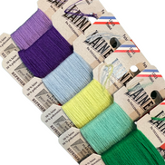 Laine-Saint-Pierre Wool Blend- Floss Box- 12 MODERN Colors