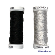 Trebizond Twisted Silk Thread- Assorted Colors- ONE SPOOL- #100- #500