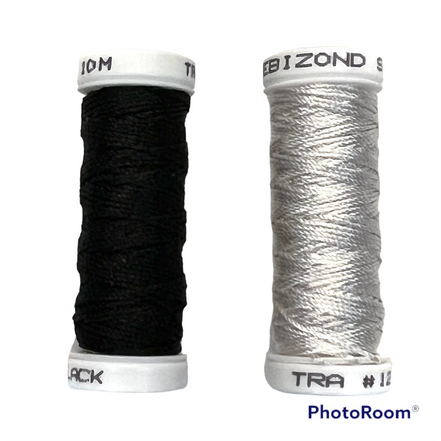 Trebizond Twisted Silk Thread- Assorted Colors- ONE SPOOL- #100- #500