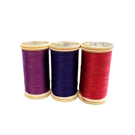 Sajou Assortment Box- Perle Silk Bright Tones- 12 Spools- Fil au Chinois