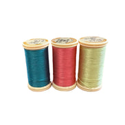 Sajou Assortment Box- Perle Silk Bright Tones- 12 Spools- Fil au Chinois