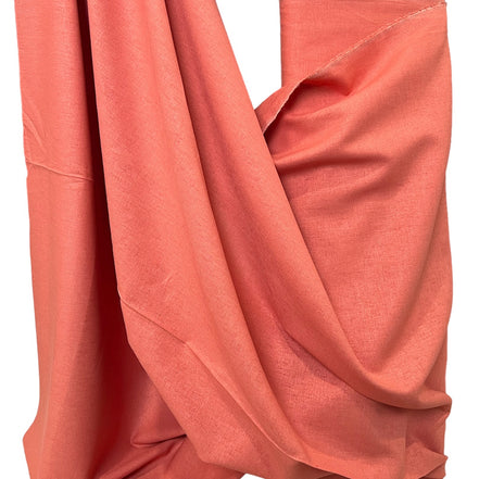 Pink Clay Brussels Washer Linen- Rayon Blend Fabric- 52" Wide