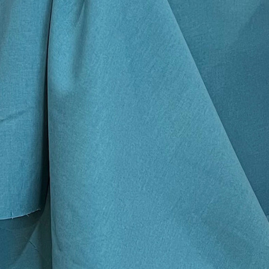 Teal Essex Linen- Cotton Blend Fabric- 43" Wide