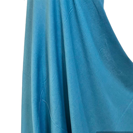 Blue "Ocean" Brussels Washer Linen- Rayon Blend Fabric- 52" Wide