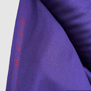 Superfine Wool Crepe- Eggplant (Dark Purple) - 60