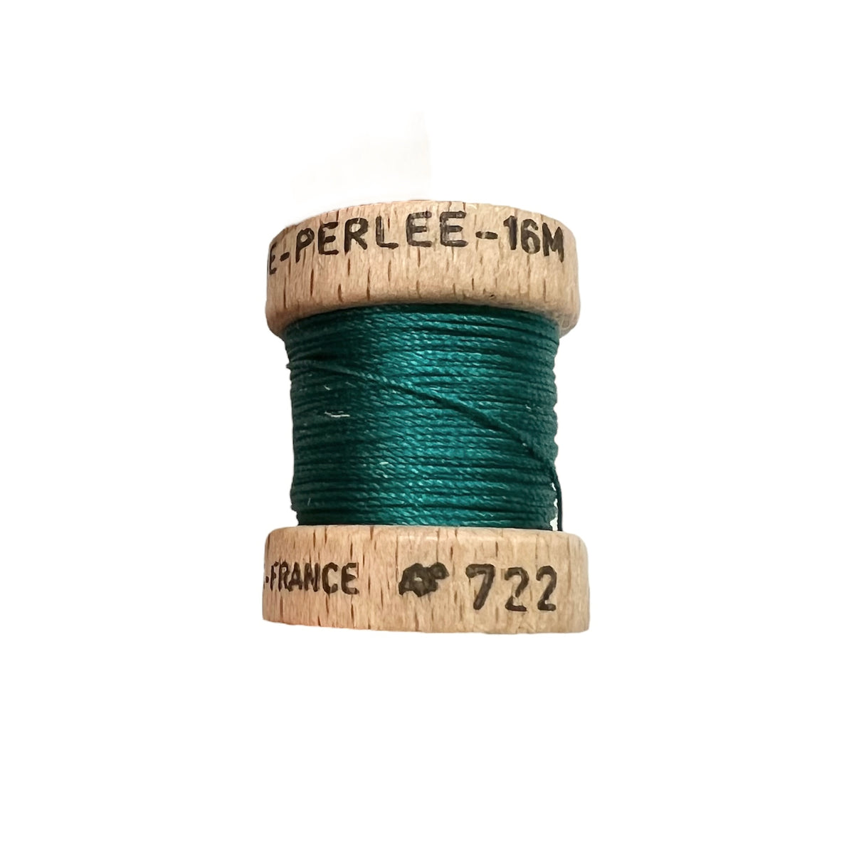 Au Ver A Soie- Soie Perlée- Teal Shades- 3 Spools 100% Silk Thread