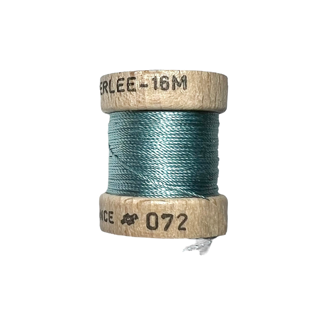 Au Ver A Soie- Soie Perlée- Blue Collection- 6 Spools 100% Silk Thread