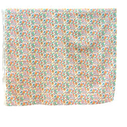 Liberty London- Phoebe Amelia Tana Lawn Cotton- Orange, Green, Pink, Teal, Yellow on White