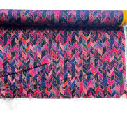 WINE from Golden Vibes- 100% Cotton- 44” Wide- Subtle Metallic- Hot Pink, Royal Blue, Purple