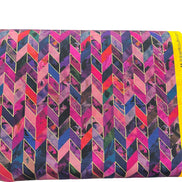WINE from Golden Vibes- 100% Cotton- 44” Wide- Subtle Metallic- Hot Pink, Royal Blue, Purple