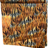 Tiger Print- “Animal Kingdom Wide Sateen”- Cotton Fabric- 108” Wide