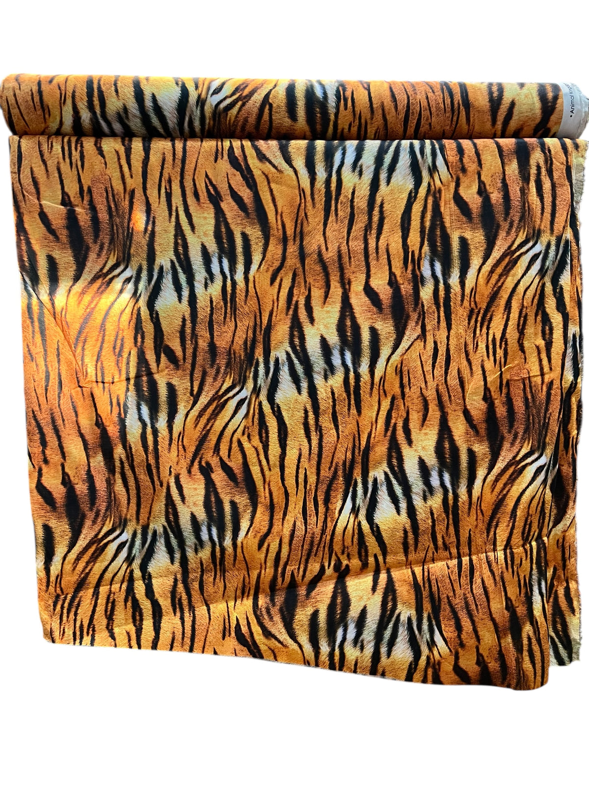 Tiger Print- “Animal Kingdom Wide Sateen”- Cotton Fabric- 108” Wide