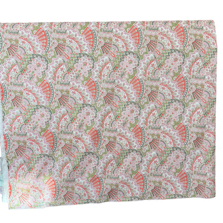 Liberty London- “Emporium" Tana Lawn Cotton- 54” Wide- Coral, Lilac, Green