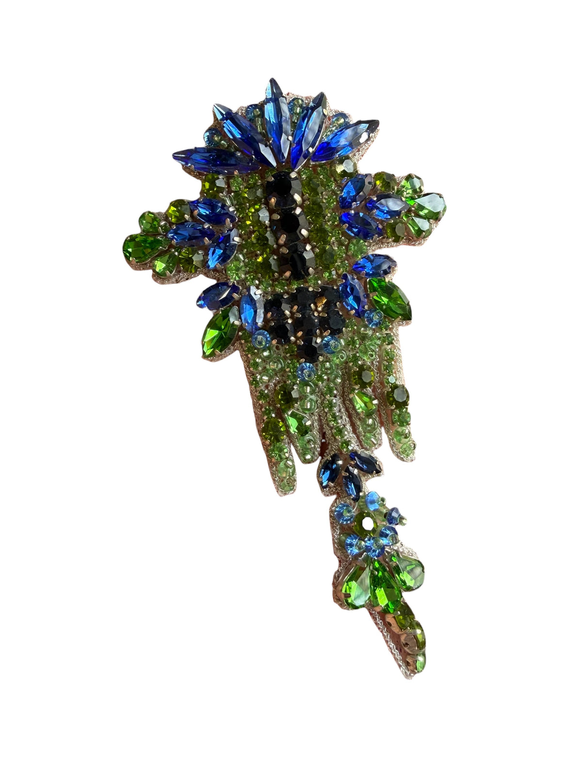 Crystal Applique- 11cm x 6cm- Single