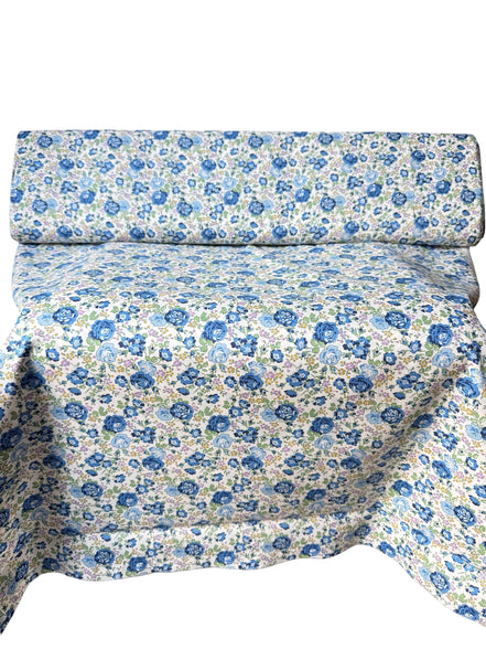 Liberty London- “Felicite" Tana Lawn Cotton- 54” - Blue, Green