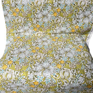 William Morris Large Florals- 44” Wide Cotton Fabric- “Golden Lily Sunshine