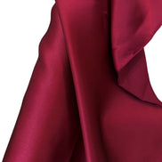 372 Dark Wine Silk Charmeuse- 44” Wide- 19MM