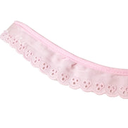 Pink Cotton Ruffled Eyelet, 34MM or 1 1/3” Wide- 05270