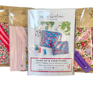 Alice Caroline- Liberty Tana Lawn Mixed Colours Make-Up & Coin Purse Kit