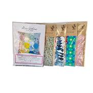 Alice Caroline- Liberty Tana Lawn® Fabric Rainbow Epp Hexagon Cushion Kit