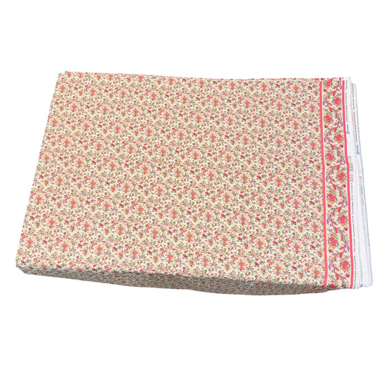 Half Yard- Sajou Marie Antoinette's Pineapple Cotton Fabric- 59" Wide