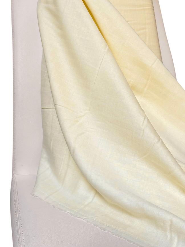 Light Yellow "Butter" Nirvana Cotton Double Gauze- 42" Wide