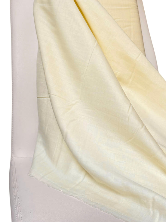 Light Yellow "Butter" Nirvana Cotton Double Gauze- 42" Wide
