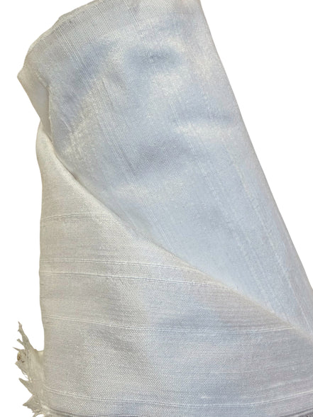 Dyed White Silk Dupioni- 54” Wide (809)