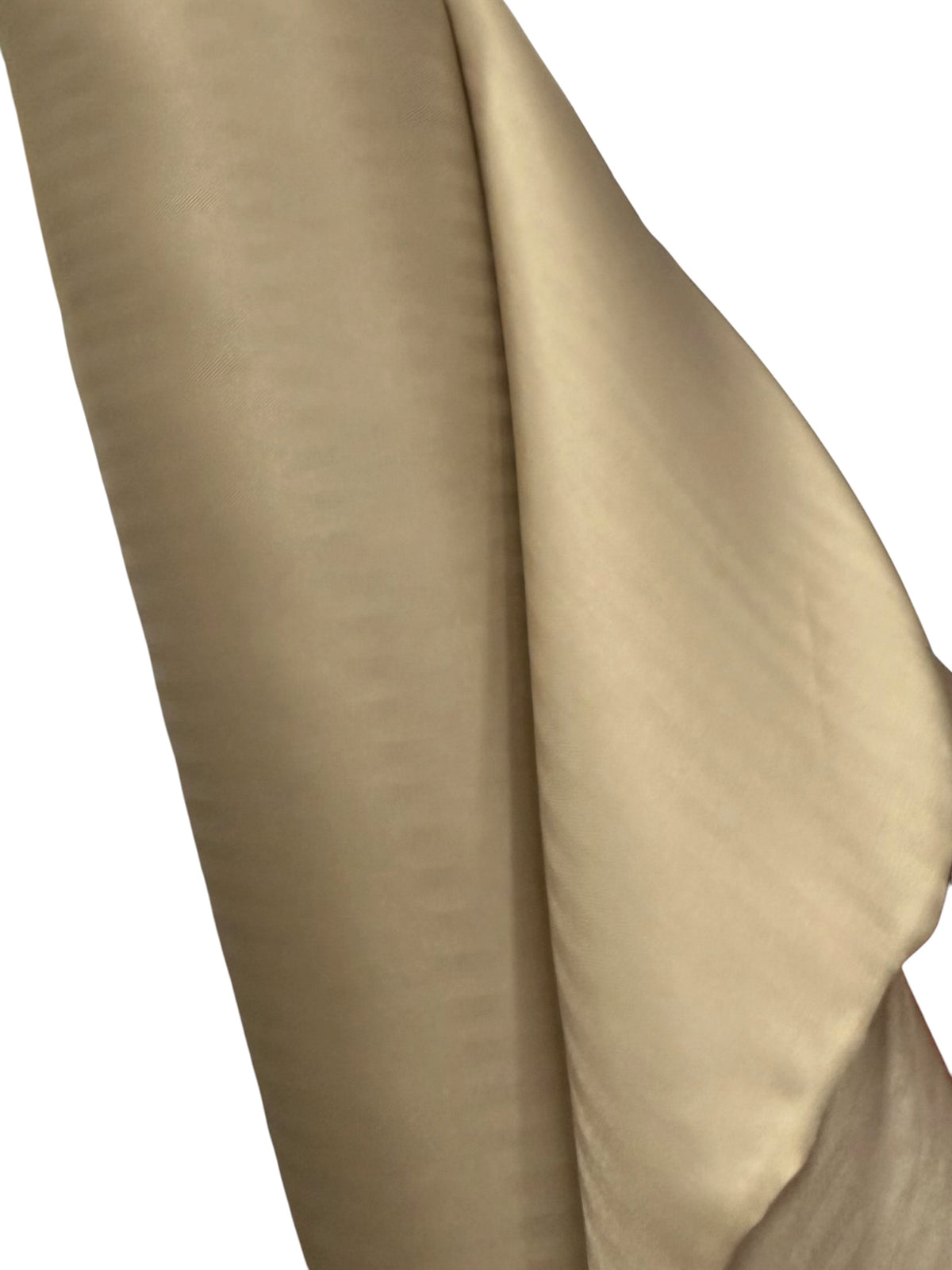 Beige Stripe Cupra Bemberg Rayon Lining Fabric- 48 Inch Wide