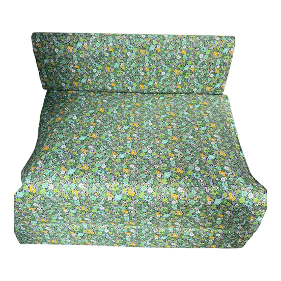 Flownny 100% Cotton Fabric - Lawn- Green- 43" Ditsy