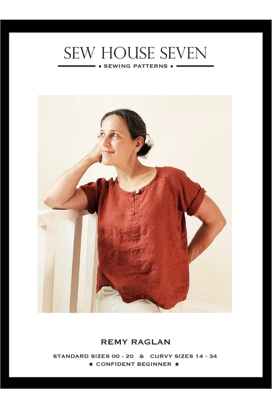 Remy Raglan- Sew House Seven- Sizes 00-20, 14-34