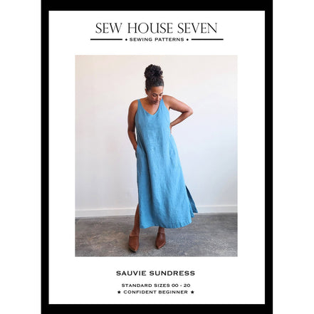 Sauvie Sundress Paper Pattern- Sew House Seven- Sizes 00-20, 18-34