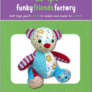 Melody Memory Bear Paper Pattern By Funky Friends Factory- Making Stuffed Toy Bear