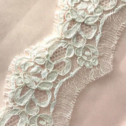 French Corded (Re-embroidered) Lace- Ivory- 2