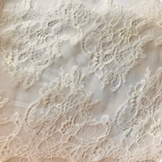 French Chantilly Lace- Ivory- 7