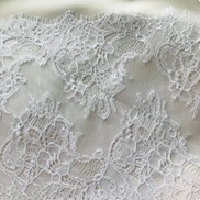 French Chantilly Lace- White- 7