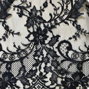 Midnight Blue Chantilly Lace- 35