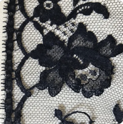 Midnight Blue Chantilly Lace- 35" (601)