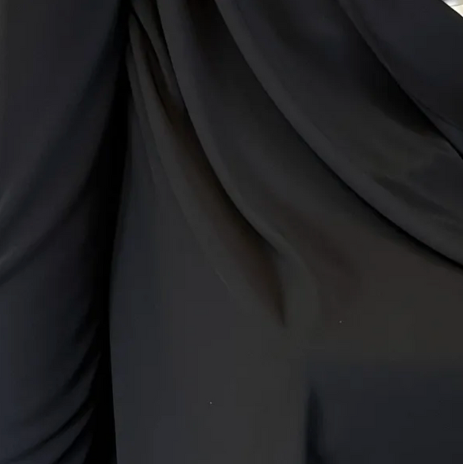 Black Odessa Stretch Crepe- 54" Wide