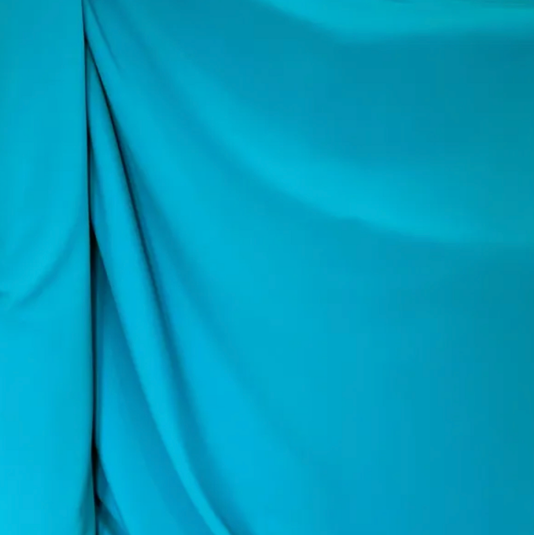 Turquoise Odessa Stretch Crepe- 54" Wide