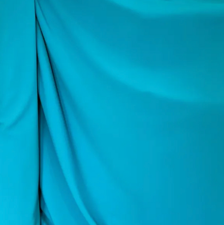 Turquoise Odessa Stretch Crepe- 54" Wide
