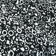 Lightweight Cotton Poplin Fabric- Black, White, Gray- For Shirts, Blouses, Dresses- 58” Wide (TT-A339-19944 BLACK)