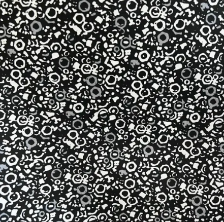 Lightweight Cotton Poplin Fabric- Black, White, Gray- For Shirts, Blouses, Dresses- 58” Wide (TT-A339-19944 BLACK)