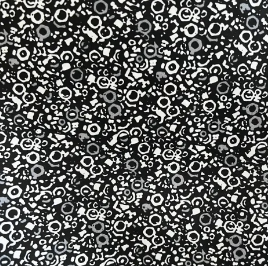 Lightweight Cotton Poplin Fabric- Black, White, Gray- For Shirts, Blouses, Dresses- 58” Wide (TT-A339-19944 BLACK)