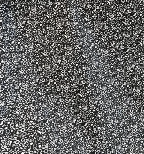 Lightweight Cotton Poplin Fabric- Black, White, Gray- For Shirts, Blouses, Dresses- 58” Wide (TT-A339-19944 BLACK)